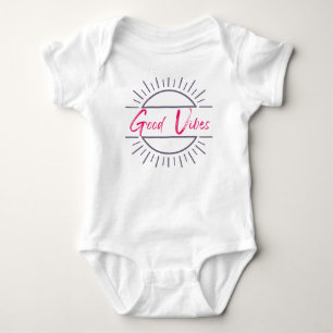 Body Para Bebé Good Vibes Onsie
