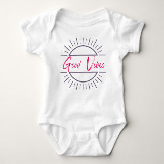 Body Para Bebé Good Vibes Onsie