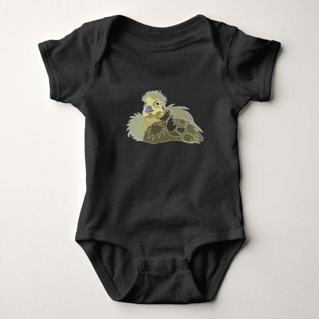 Body Para Bebé Goose Gosling Baby Goose (Anverso)