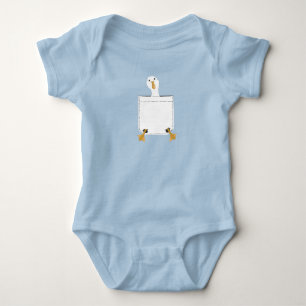 Body Para Bebé Goose Who in a Pocket Baby Bodysuit