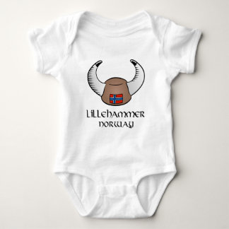 Body Para Bebé Gorra de Lillehammer Noruega Viking