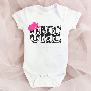 Body Para Bebé Gorra de vaca impresa  de vaca primer Fiesta de cu