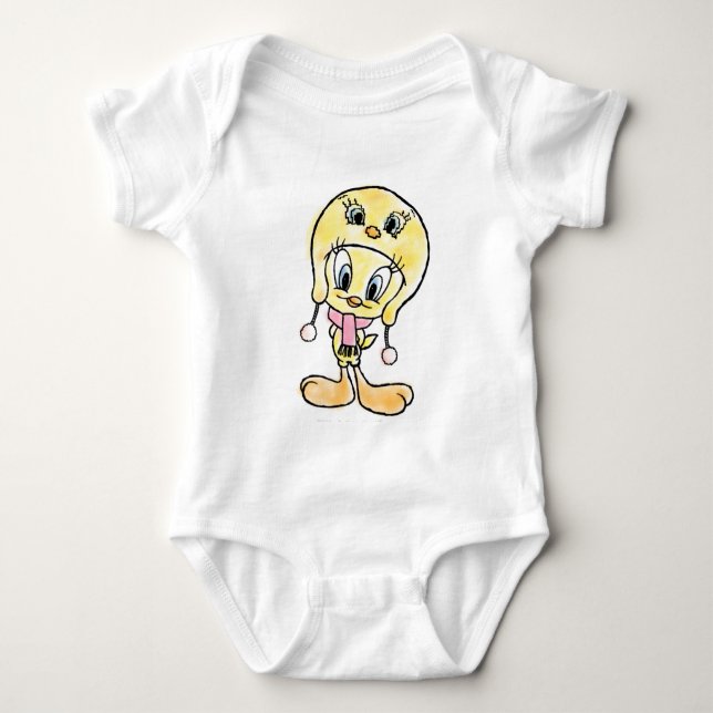 BODY PARA BEBÉ GORRA TWEETY™ (Anverso)