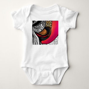 Body Para Bebé Gorras fuera