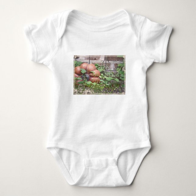Body Para Bebé Gracias Baby Bodysuit (Anverso)
