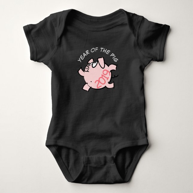 Body Para Bebé Gracioso 6 Personalizados Ilustracion personalizad (Anverso)