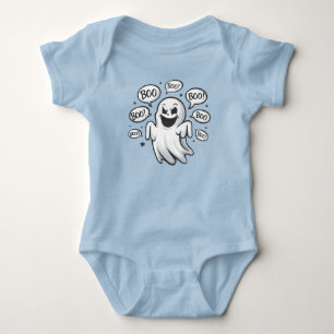 Body Para Bebé Gracioso Boo Ghost