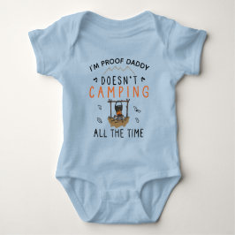 Body Para Bebé Gracioso Camping Dad Cute Pequeño Camper Wild Camp