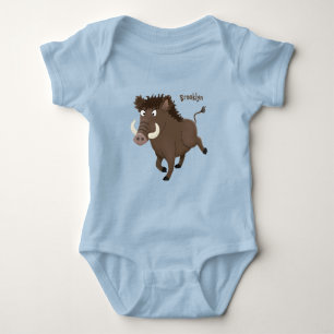 Body Para Bebé Gracioso ilustracion de personalizado de afeitar d