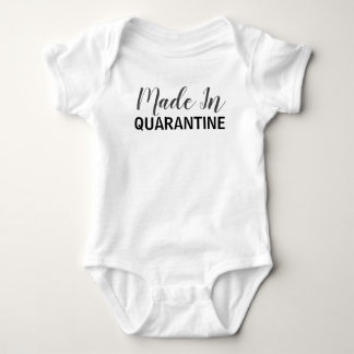 Body Para Bebé gracioso lindo hecho en cuarentena