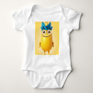 Body Para Bebé Gracioso personaje bananero