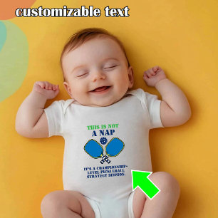 Body Para Bebé Gracioso piquete para bebé durmiendo