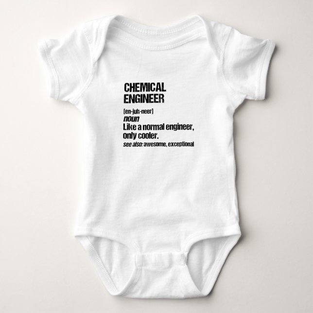 Body Para Bebé Graduación de ingeniería divertida para ingeniero  (Anverso)