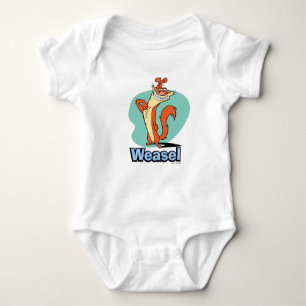 Body Para Bebé Gráfica de carácter de Weasel Orgulloso