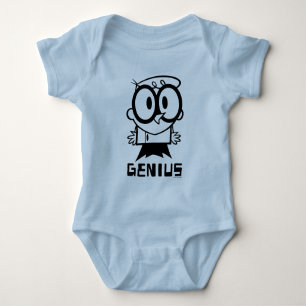 Body Para Bebé Gráfico de esquema Dexter "Genius"