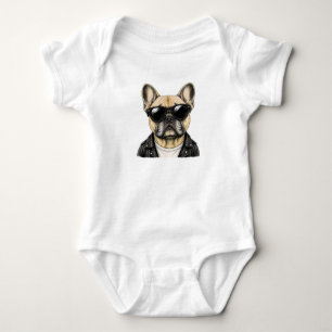 Body Para Bebé Gráfico de perro cool Bulldog Francés