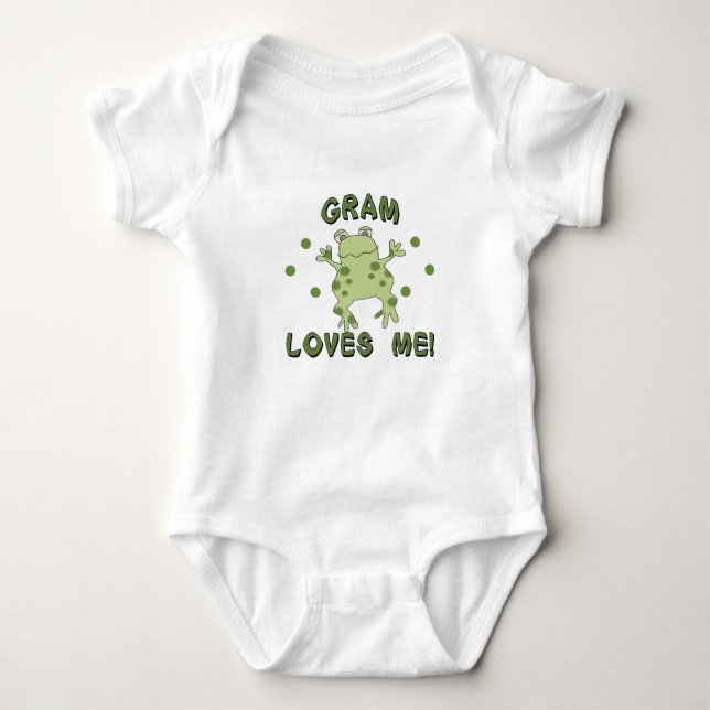 Body Para Bebé Gram Me Ama Rana (Anverso)