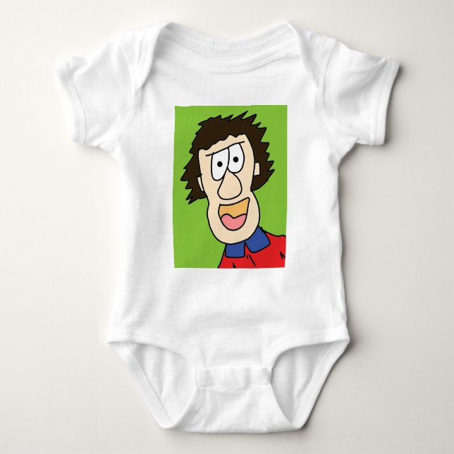 Body Para Bebé grampa joven (Anverso)