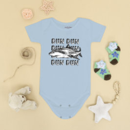 Body Para Bebé Gran arte divertido de ataques a tiburones blancos