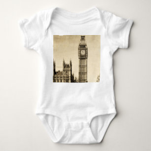 Body Para Bebé Gran Ben de Londres: Vista de época