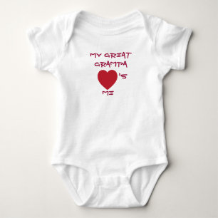 Body Para Bebé Gran camiseta del abuelo