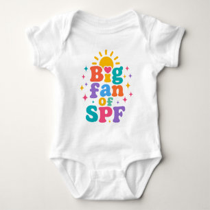 Body Para Bebé Gran fan de la protección solar SPF en verano