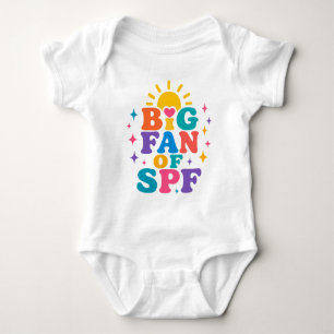 Body Para Bebé Gran fan de la protección solar SPF en verano