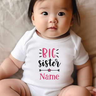 Body Para Bebé Gran Hermana Personalizada