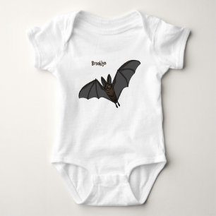 Body Para Bebé Gran ilustracion de personalizado de murciélagos v