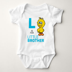 Body Para Bebé Gran Pájaro   L es para hermanito