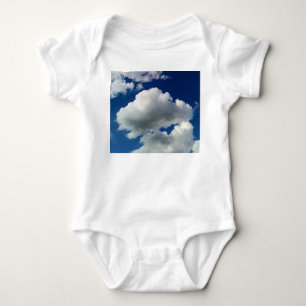 Body Para Bebé Grandes parches de nube