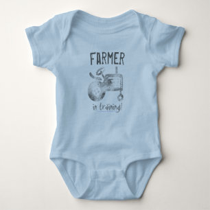 Body Para Bebé Granjero, ropa del bebé, tractor