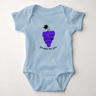 Body Para Bebé Grapeada por las uvas
