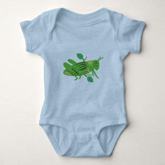 Body Para Bebé Grasshopper verde
