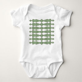 Body Para Bebé Green Bowties Baby Bodysuit