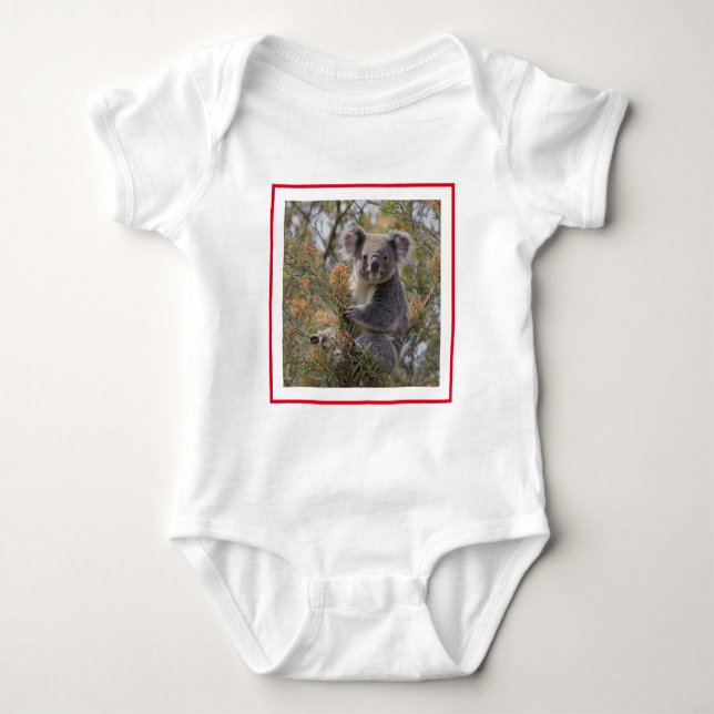 Body Para Bebé Grevillea Koala Bear, (Anverso)