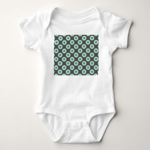 Body Para Bebé Grey Combination Circles by Shirley Taylor