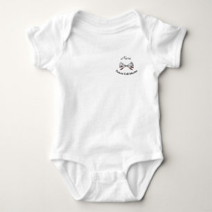 Body Para Bebé Grill Master infantil personalizado de una sola