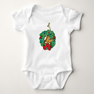 Body Para Bebé Grinch Corona de Navidad de Max