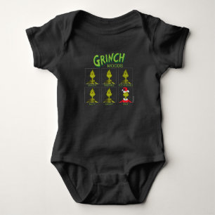 Body Para Bebé Grinch   Edición de Navidades de gráficos de estad