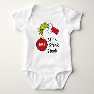 Body Para Bebé Grinch   Hedor Hedía Hediendo