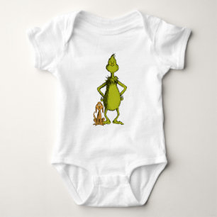 Body Para Bebé Grinch   Max y postura de Grinch