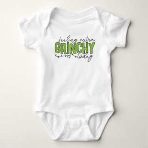 Body Para Bebé Grinch   Sintiéndome Extra Grinchy Hoy 4