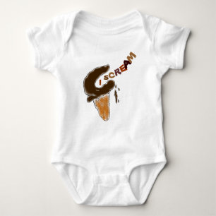 Body Para Bebé ¡Grito! Icecream Cone T-Shirt