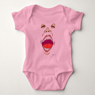 Body Para Bebé "Grito" Infantil Creeper