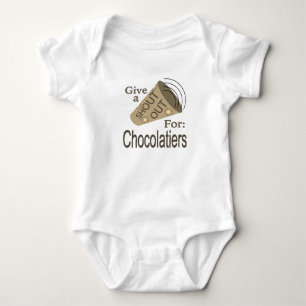 Body Para Bebé Gritos por los chocolatiers Baby Bodysuit