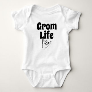 Body Para Bebé Grom Life Shaka Baby Bodysuit