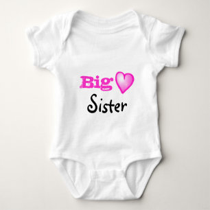Body Para Bebé Grote zus shirt