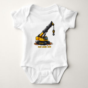 Body Para Bebé Grulla Personalizada
