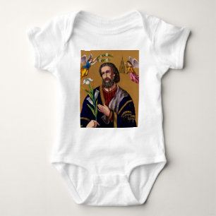 Body Para Bebé Guardián de San José de la Sagrada Familia